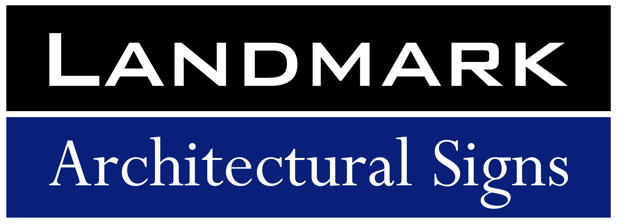 Landmark Architectural Signs